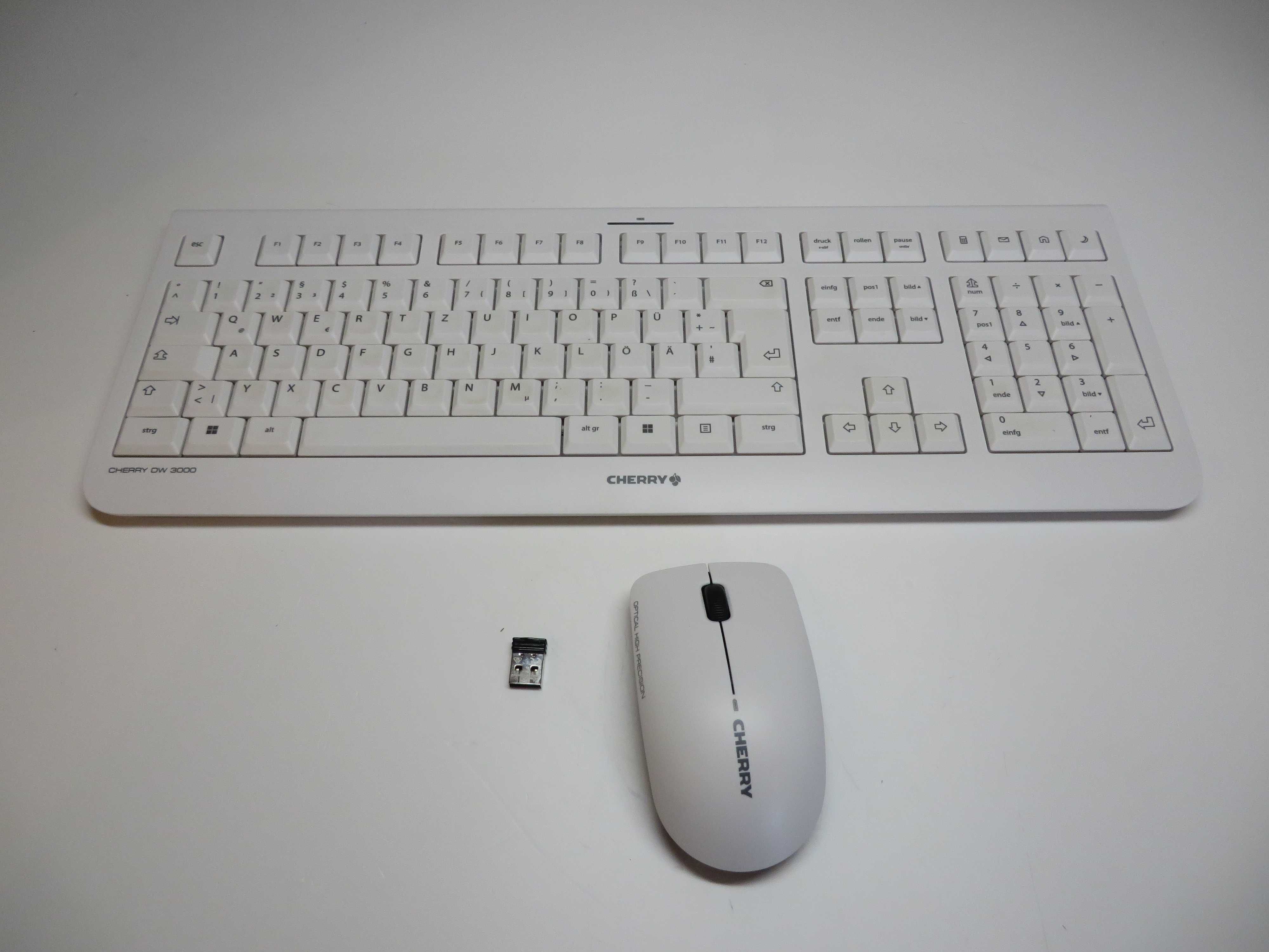Zestaw Klawiatura i Mysz bezprzewodowa CHERRY DW 3000 QWERTZ