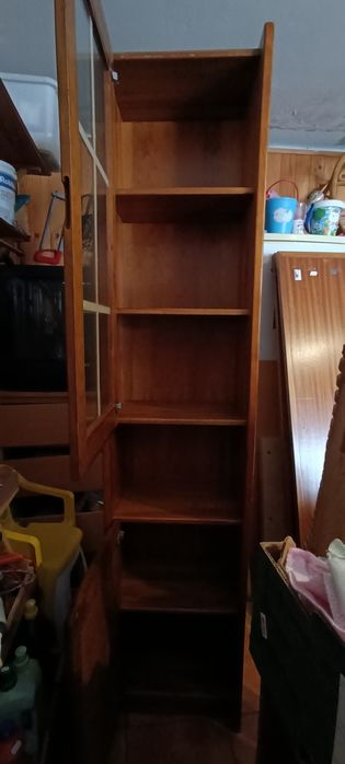 Estante 2 portas pinho maciço