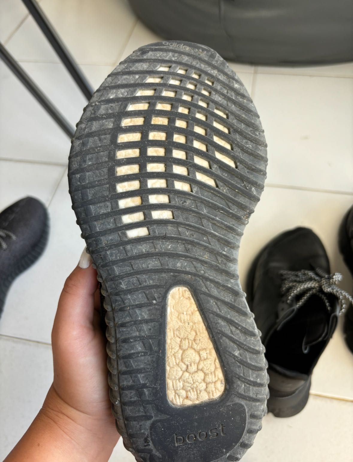 Black yeezy boost v2 for sale