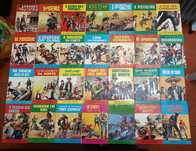 180 Livros Col. Combate, Apache e POP
