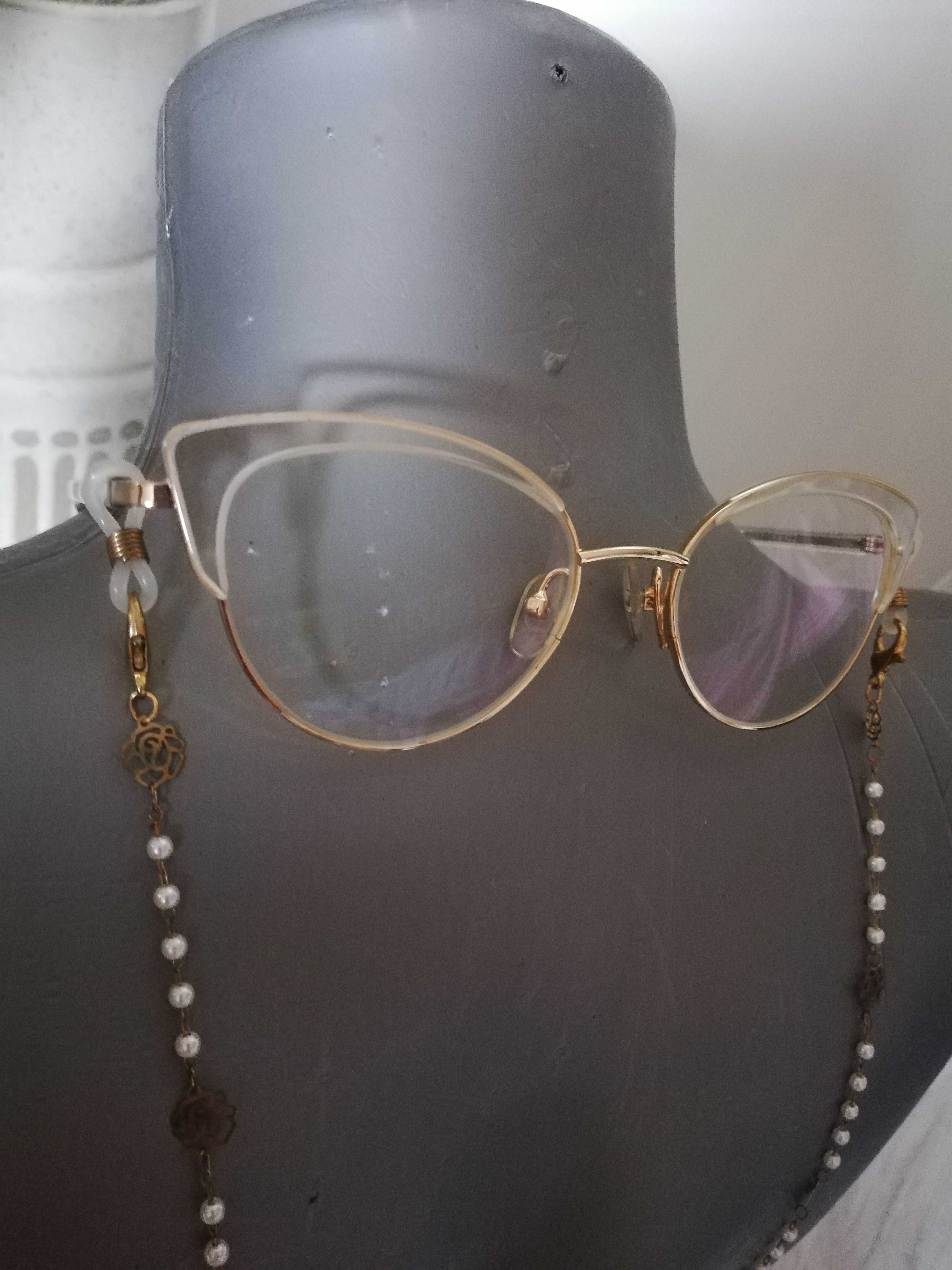 Okulary złote oprawki olivier szkła plusy optyk kodano