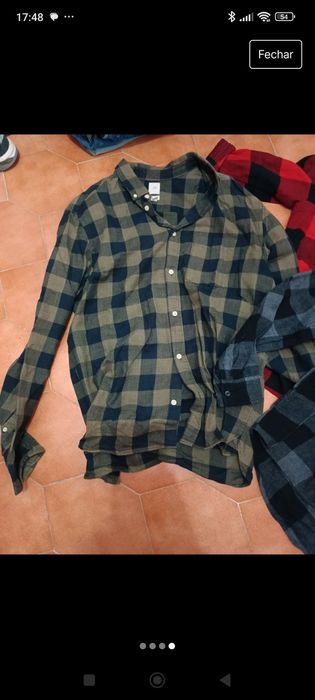 Camisas H&M M e L