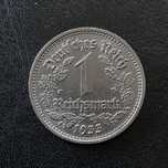 1 рейхсмарка reichsmark 1933 А