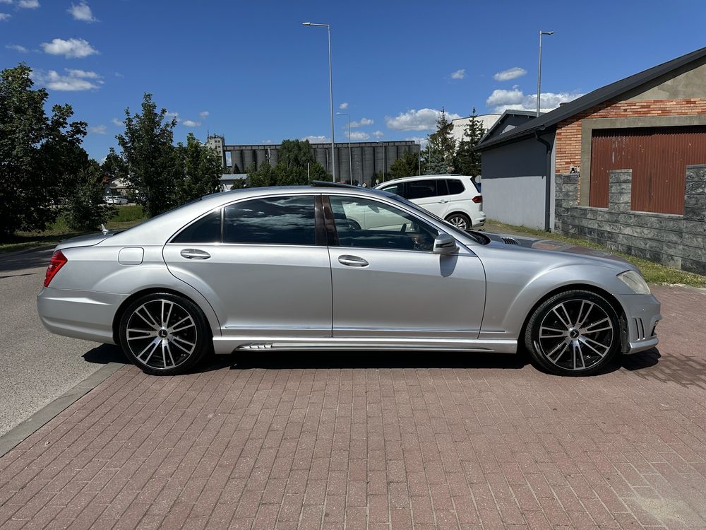 Mercedes S550 388KM LPG, Pakiet AMG S63, zamiana