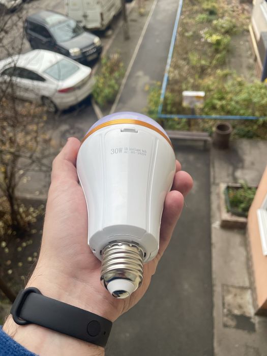 ОЧІКУЄТЬСЯ ПОСТАВКА, Акумуляторна лампа 30 ват + 3 акумулятори