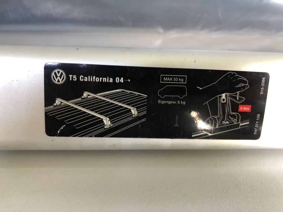 Belki dachowe Vw California