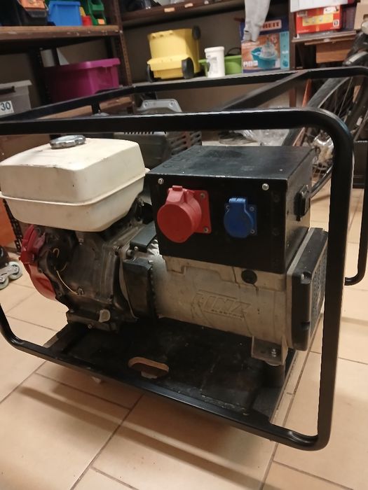 Agregat 7.2 kw honda 390 fogo