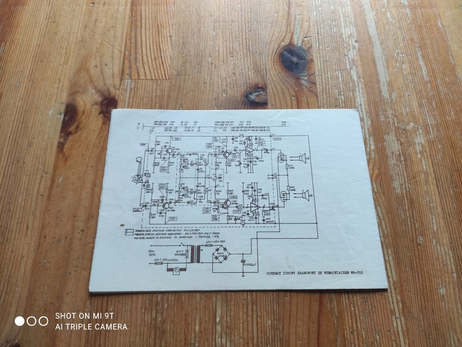 UNITRA fonica instrukcja obsługi dla kolekcjonerów