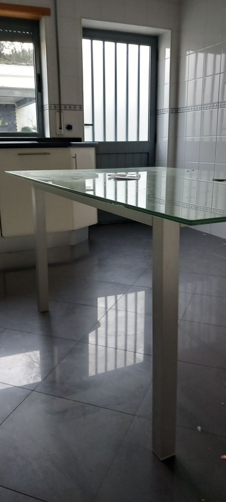 Mesa cozinha aluminium