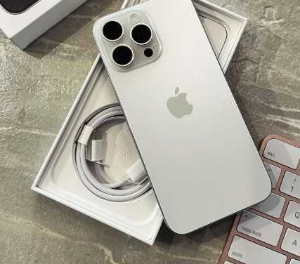 Apple iPhone 15 Pro 128GB Branco ESIM c/caixa fatura e garantia 3 anos