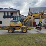 Koparka komatsu pw 98 mr 6 4x4x4 klima mecalac