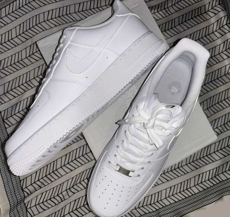 Nike Air Force 1 White / Білі найк аірфорс 36-46