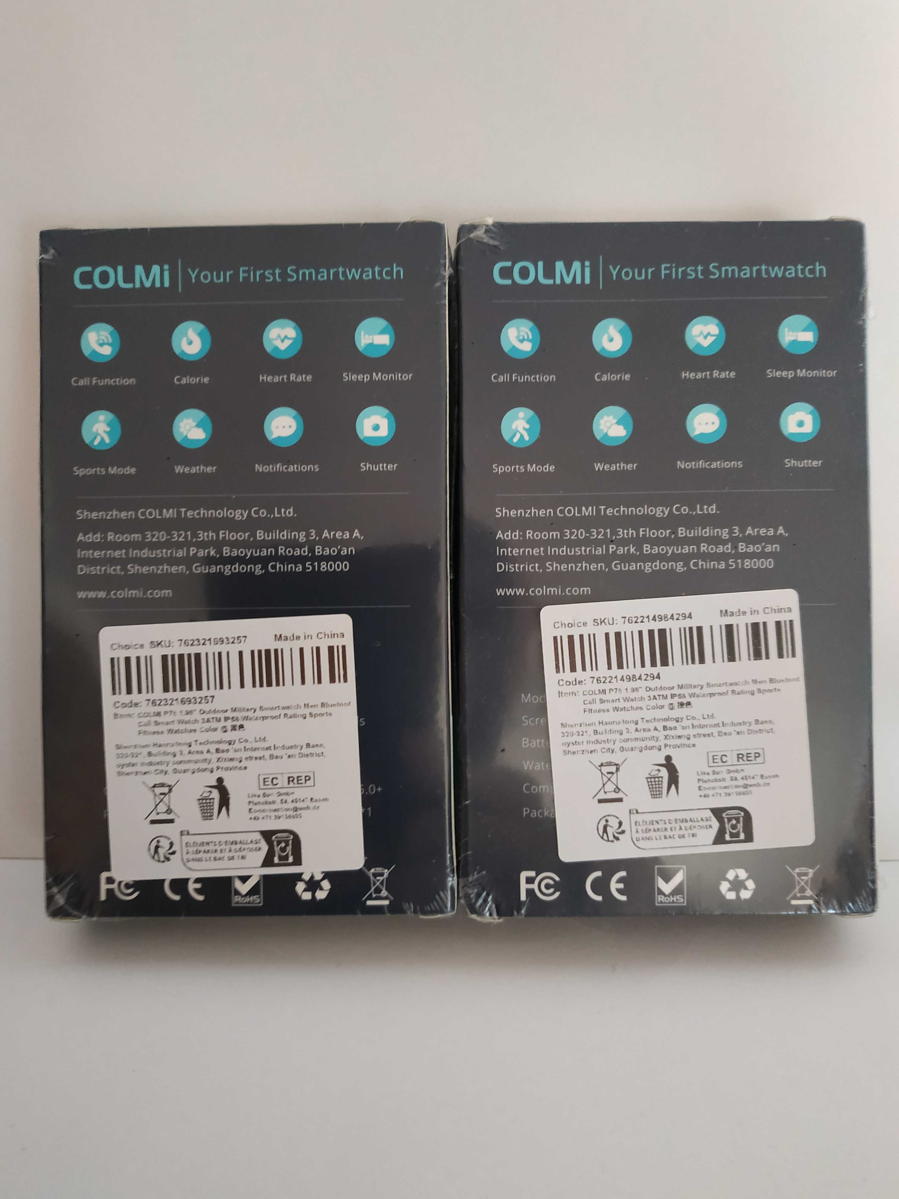 Новий Смарт-годинник (часы) COLMi P76 IP68 430mAh дзвінки, укр.мова