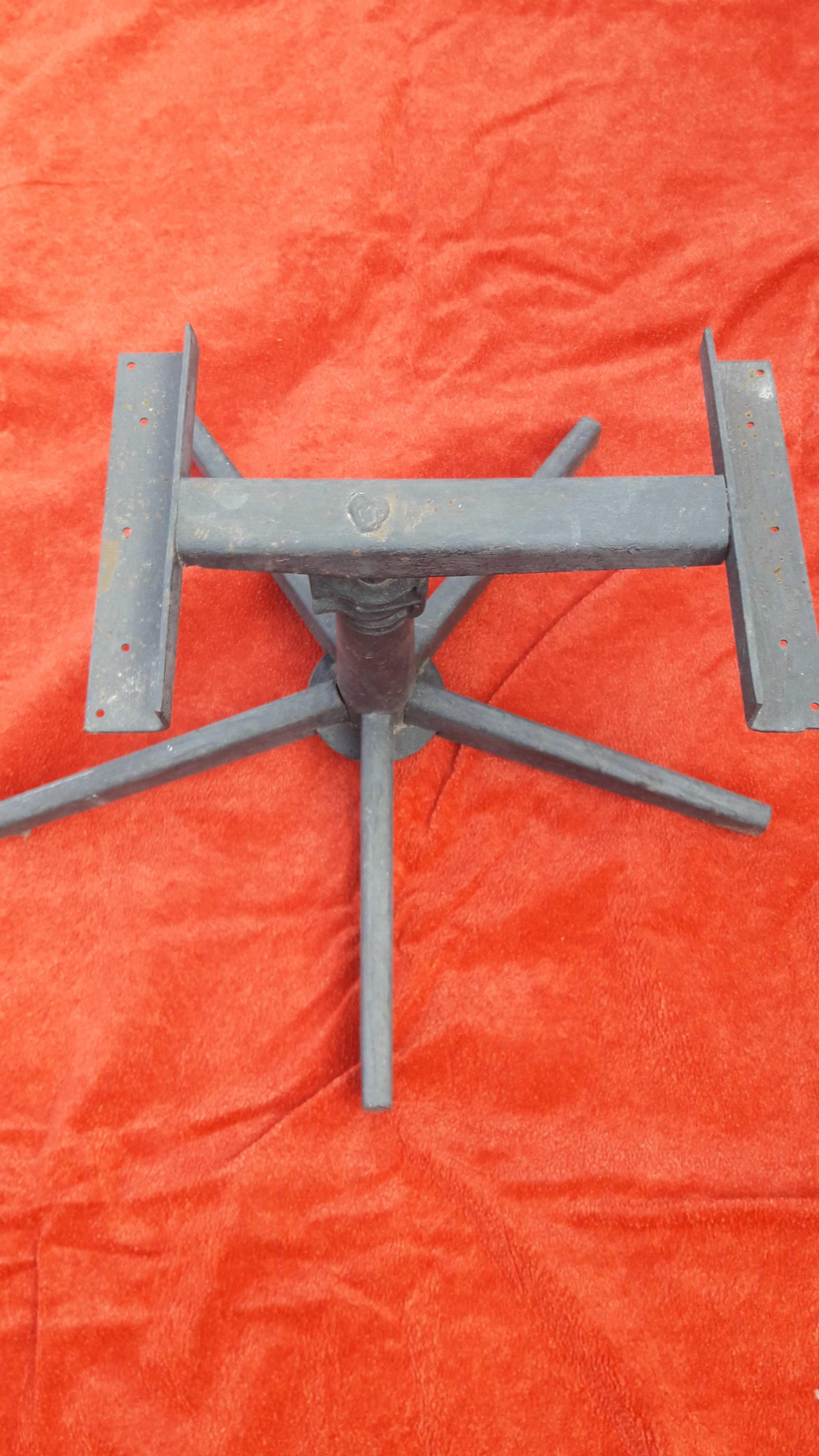 Крестовина металл основа для кресла или столика-подставки