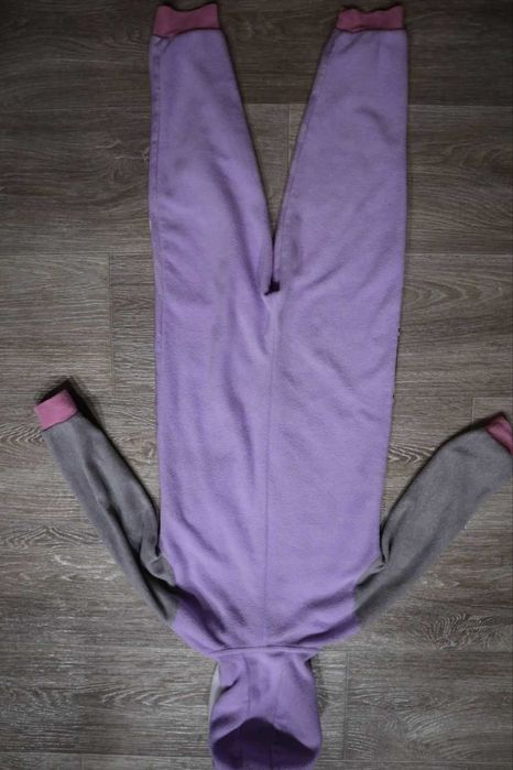 Флісовий ромпер з LOL на дівчинку 5-6 років, зріст 110-116