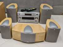 Kompletny zestaw kina domowego Denon + KEF