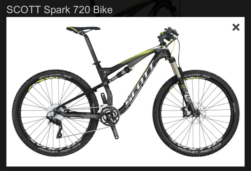 Scott spark 720 , carbono tb