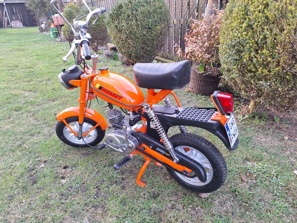 Motorynka romet pony 50m3 zarejestrowana po renowacji zapłon cdi