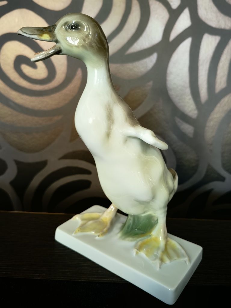 Kaczka figurka z porcelany Rosenthal