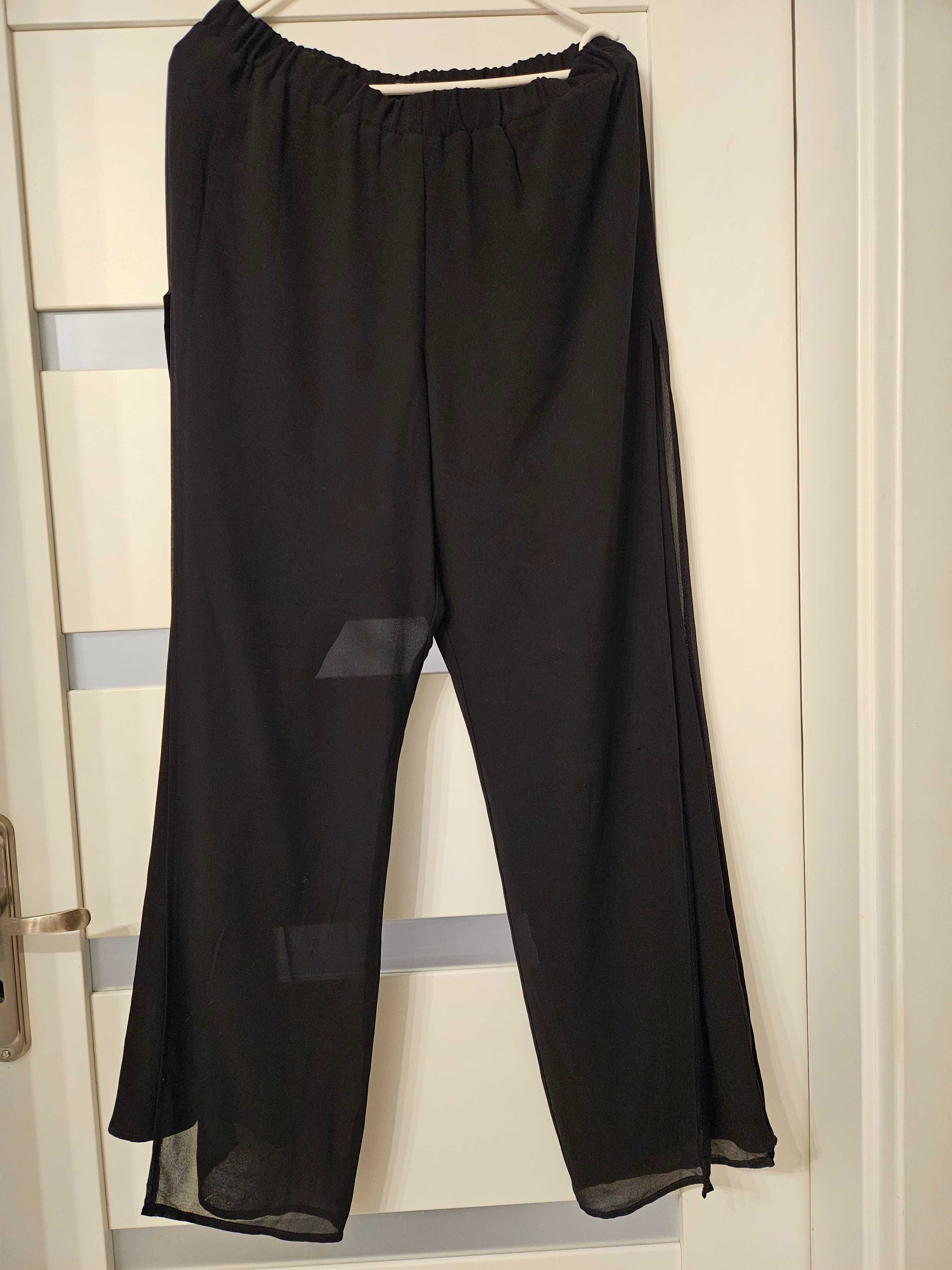 Czarne spodnie, warstwy, r. M/L, Signature