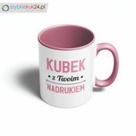 Kubek kolorowy z Twoim nadrukiem lub zdjęciem - UNIKAT, PERSONALIZACJA