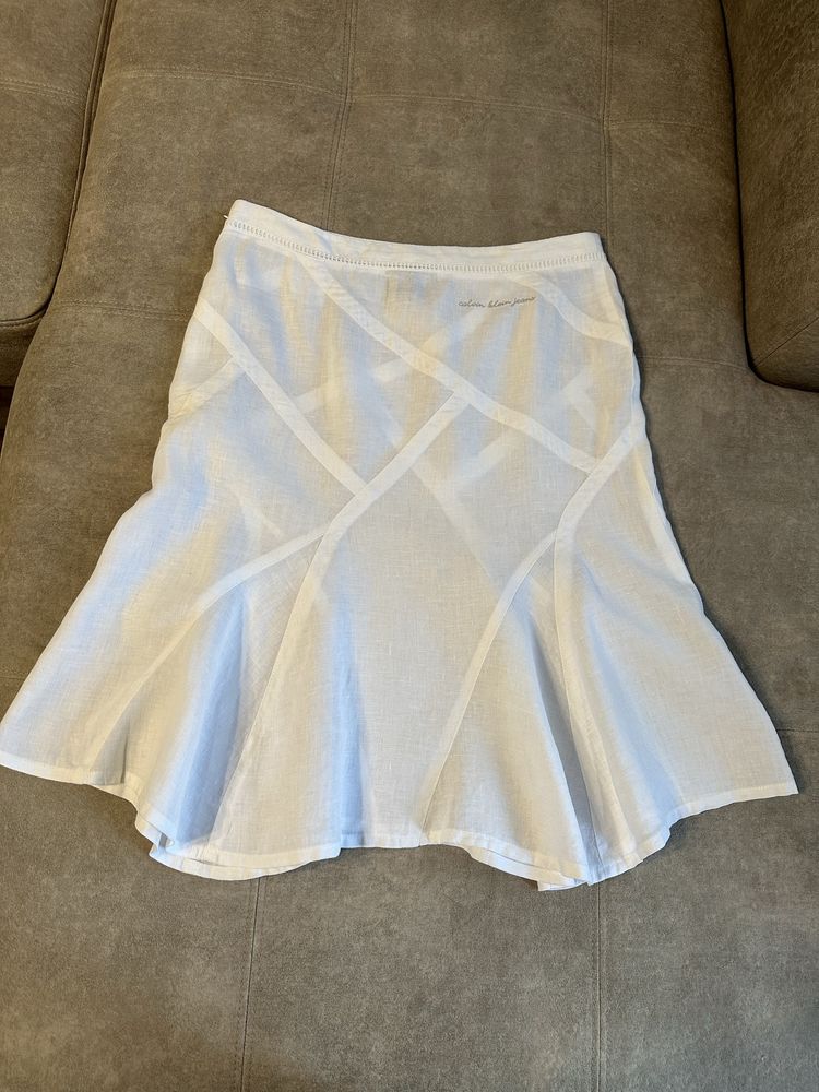 Лляна спідниця calvin klein, m