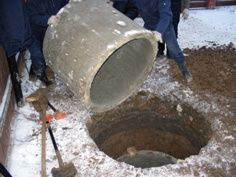 Монтаж выгребных, сливные ямы канализации, септика, выкопать под ключ.