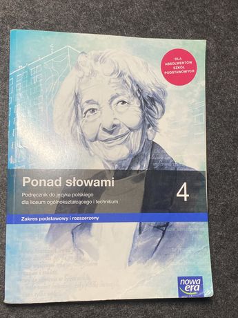 Ponad słowami 4 - podręcznik do języka polskiego klasa 4 i 5