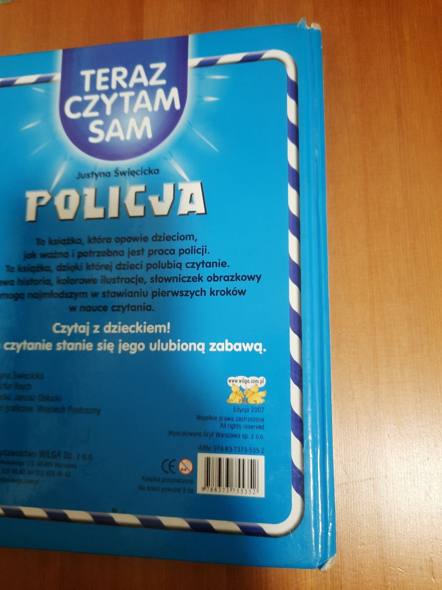 Książeczka kartonowa Policja