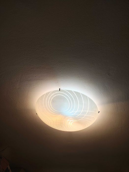 Plafon lampa Ikea Calypso koła 50 cm-3 żarówki