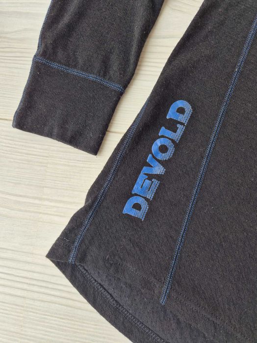 Devold M merino wełniana bluzka golf termiczna termoaktywna męska