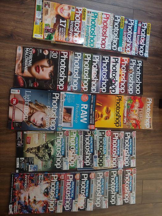 Czasopismo Photoshop Kreatywny, Photoshop Pro, practical Photoshop...