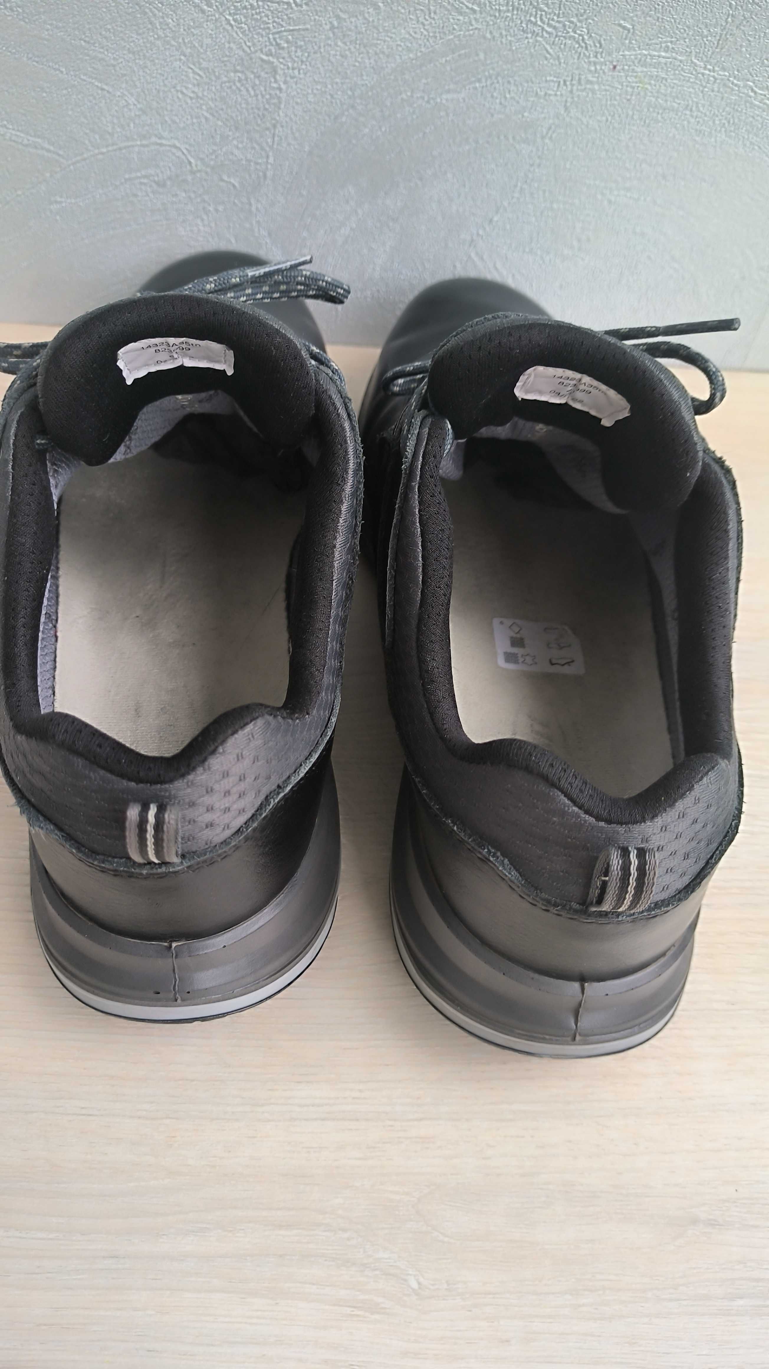 Кросівки чоловічі Grisport Spo-Tex (Італія) шкіряні  чорні р.41