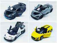Bugatti, Range Rover, Lamborghini, Audi, 1:32. Машинка модель