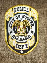 Naszywka na koszulę mundur Police Hoover Alabama USA