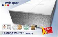 Styropian grafitowy SWISSPOR Lambda WHITE 0,031