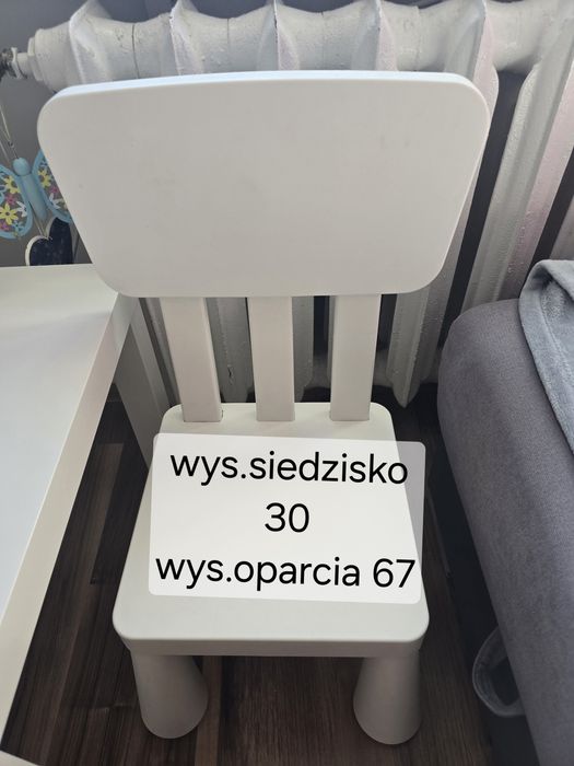 Stolik i krzesełko dziecięce
