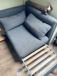 Sofa jednoosobowa- rozkładana  Vallentuna Ikea