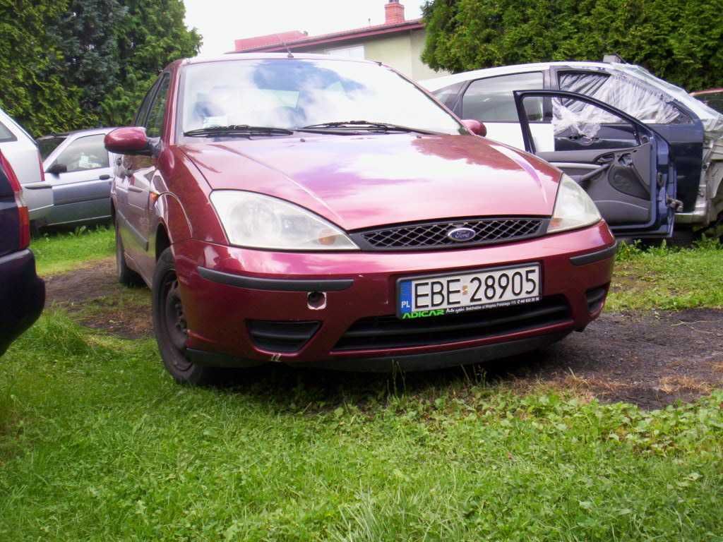 FORD FOCUS MK1 - Maska Przód - Pokrywa - Bordowa - Wiśniowa - P8 !!!