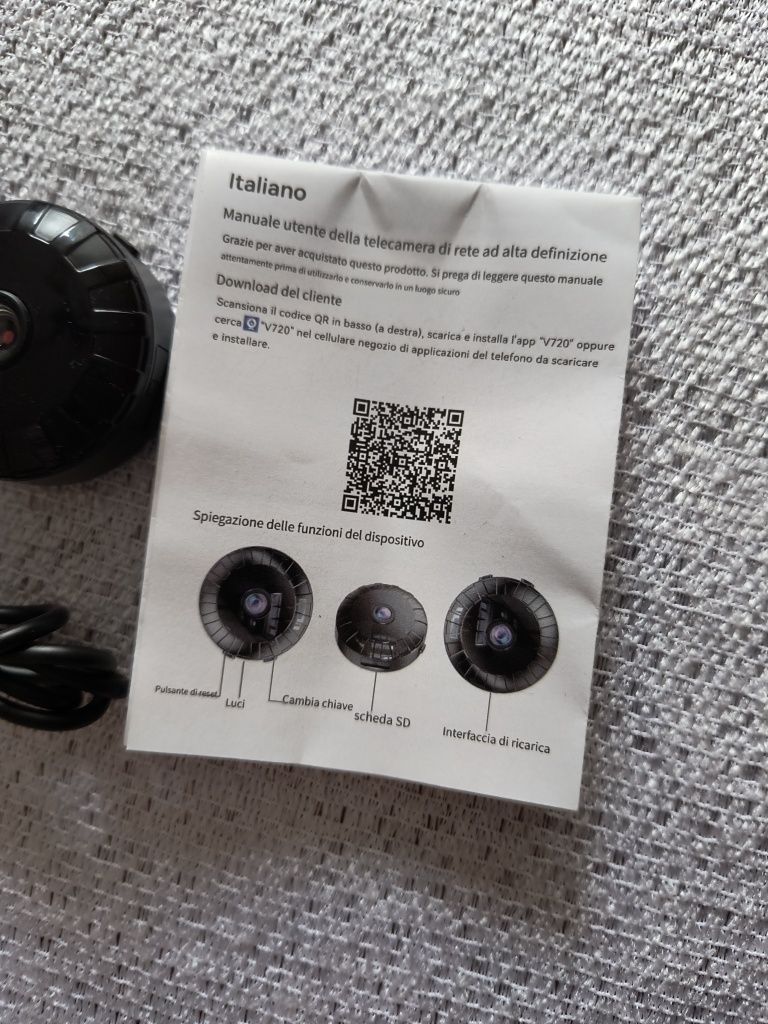 Mini kamera wifi