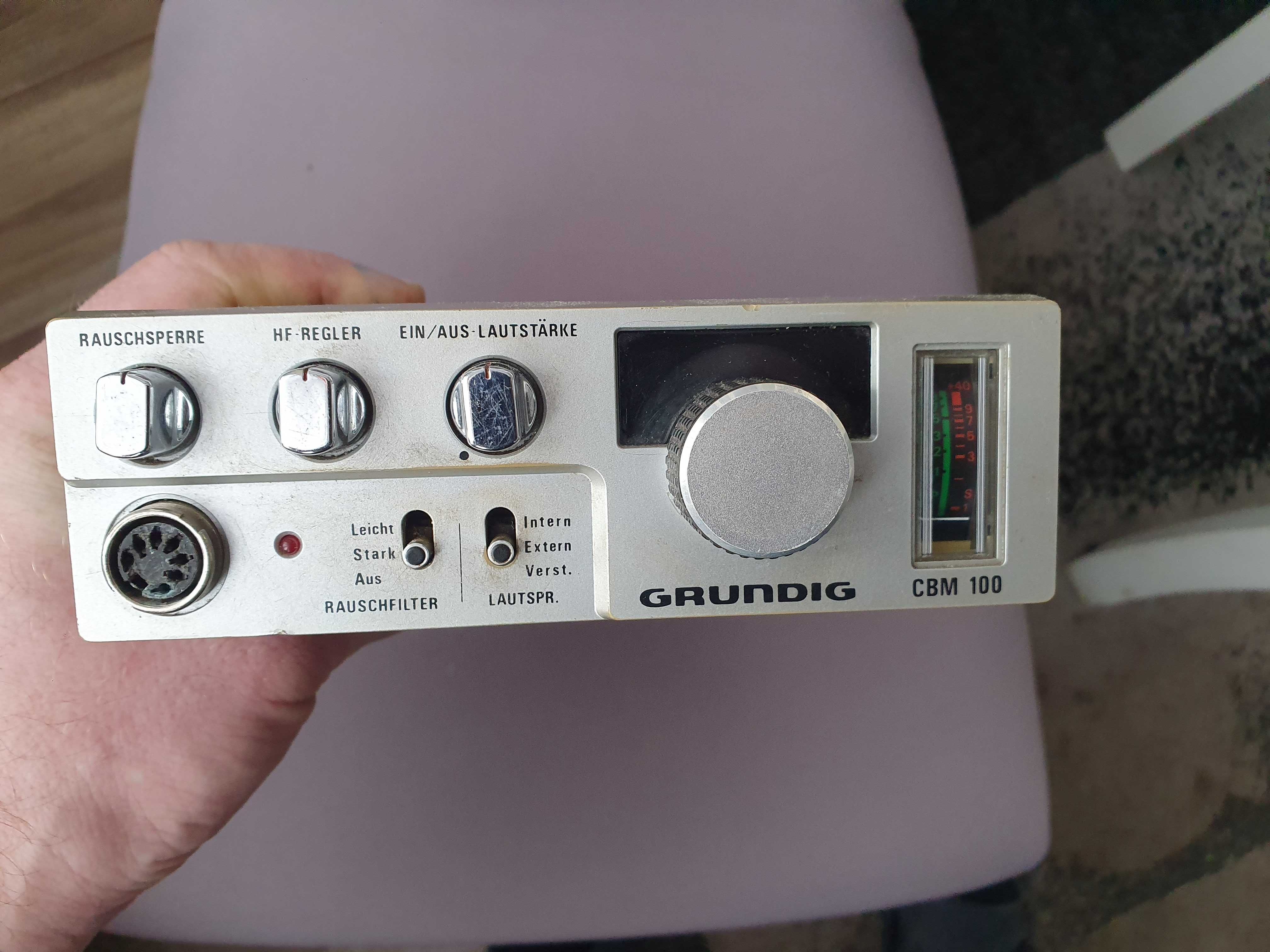 Stare zabytkowe cb radio Grundig cbm 100