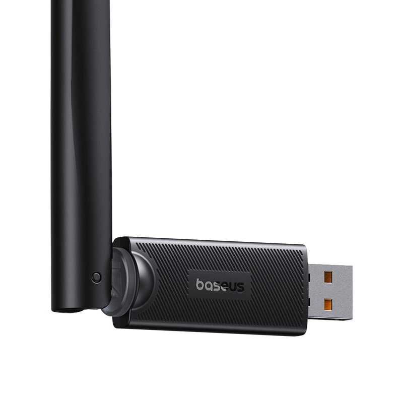 Baseus Karta sieciowa zewnętrzna 6dBi USB Adapter WiFi Wi-Fi 650Mb/s