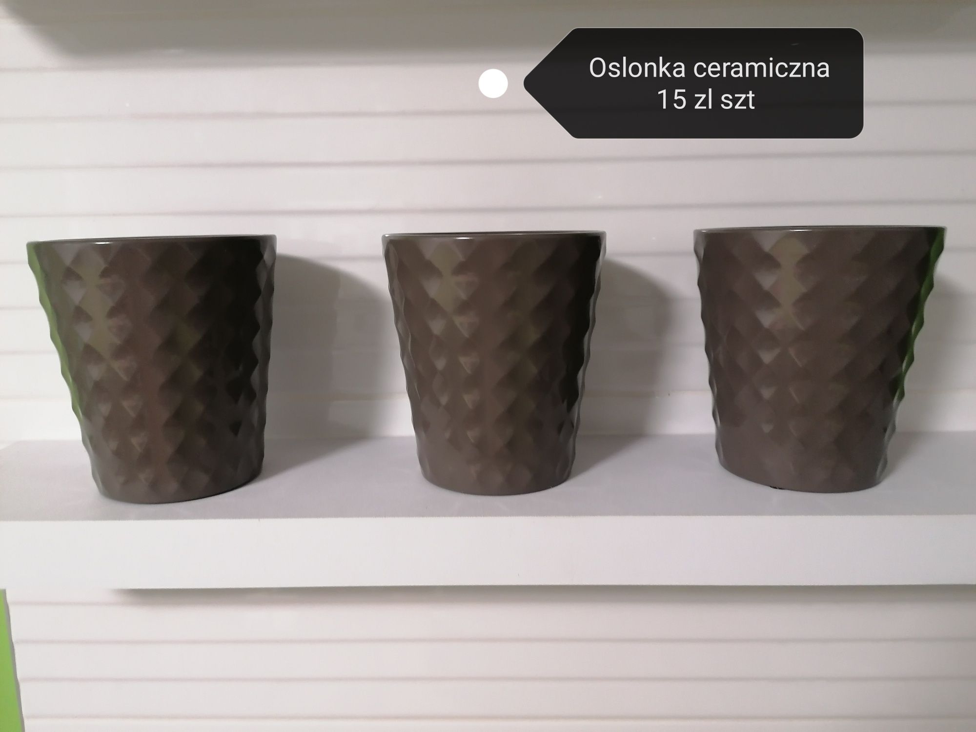 Osłonki ceramiczne dwa kolory