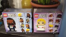 Lego Para młoda, BrickHeadz 40384, 40383, Pan Młody, Panna Młoda