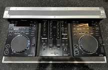 1x Pioneer Flightcase p/ 2x cdj-350 + djm-350