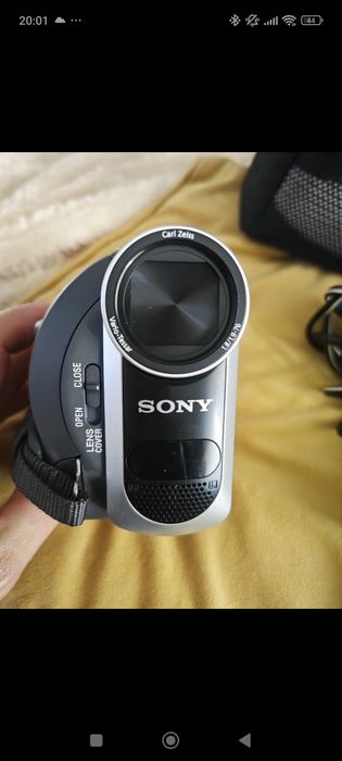 Sony DCR-HC38 MiniDV Handycam com zoom óptic