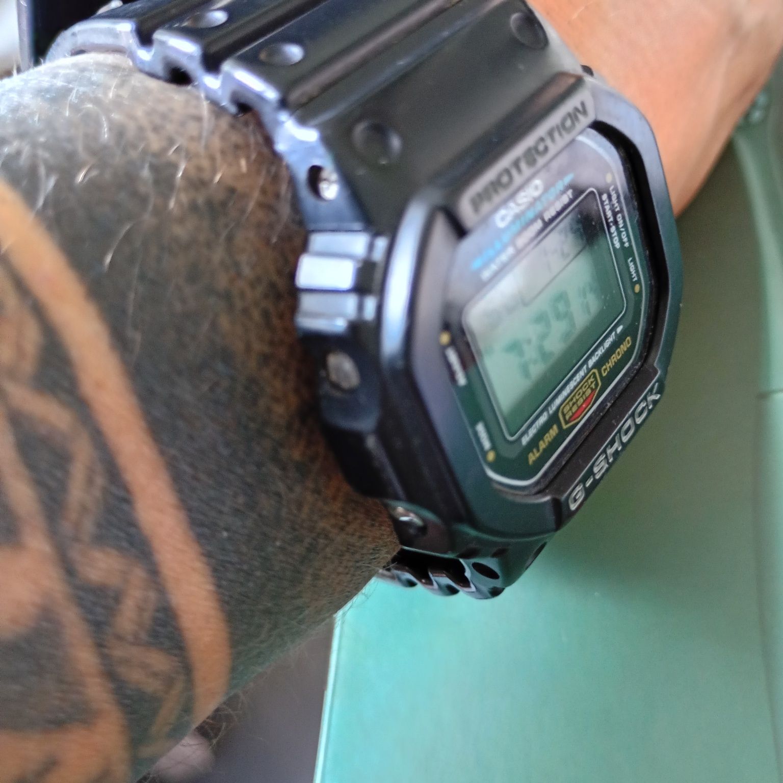 Casio G-Shock illuminator
