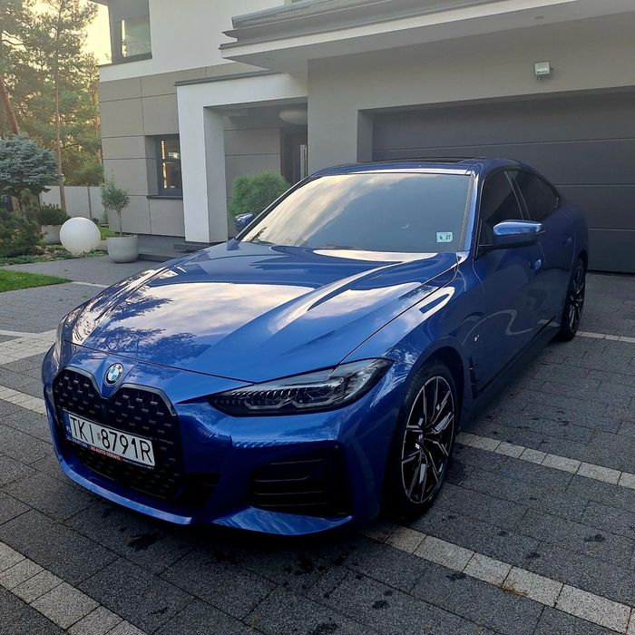 BMW Seria 4 M-Sport 430i portimao blau, perfekt stan, serwis, nie dla amatorów