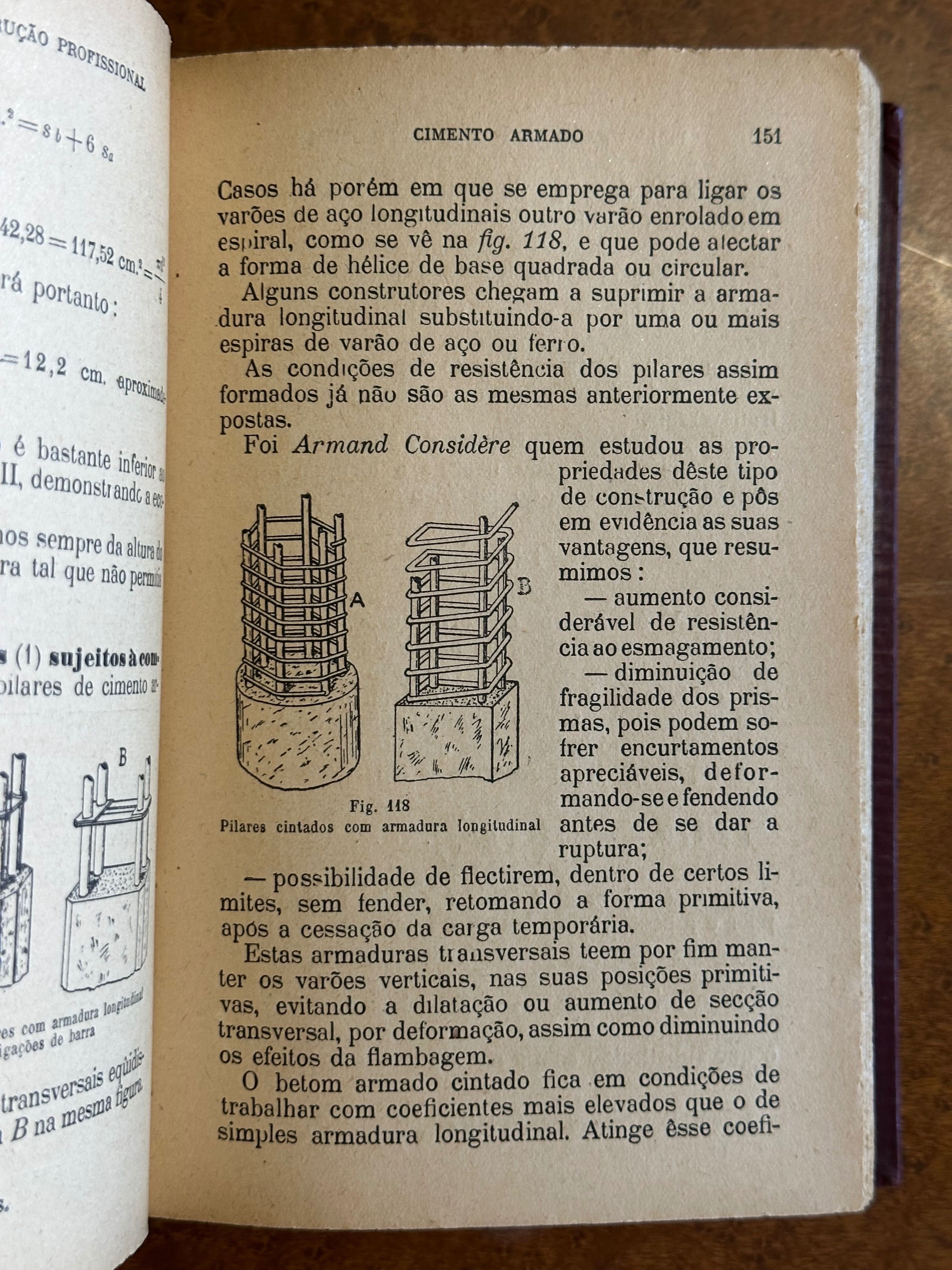 Biblioteca de Instrução Profissional: Cimento armado