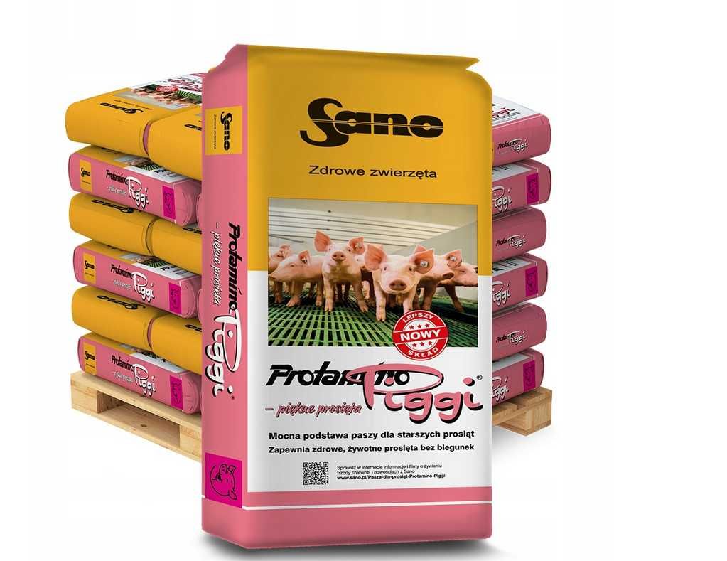 Koncentrat dla prosiąt Protamino Piggi 25 kg SANO